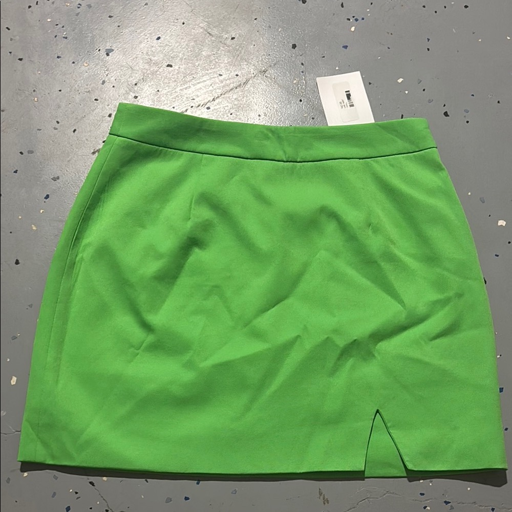 Vibrant Green Women's Skirt lime green size small new with tags